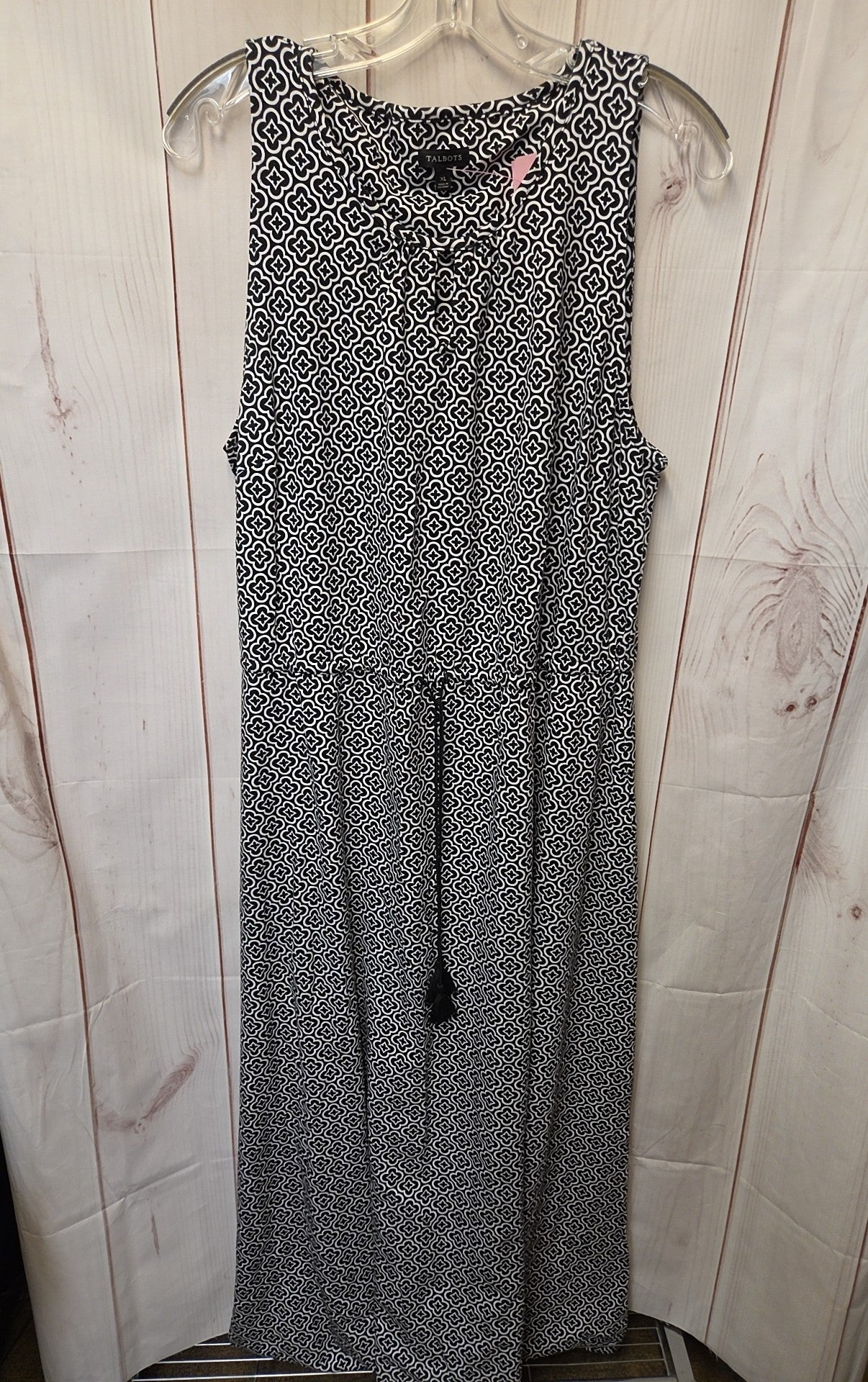 talbots white dress Talbot'S Petites Women'S Linen W/ Royal Blue Sweet smocking makes an effortless statement on this sleeveless fit Talbots White Dresses for Women