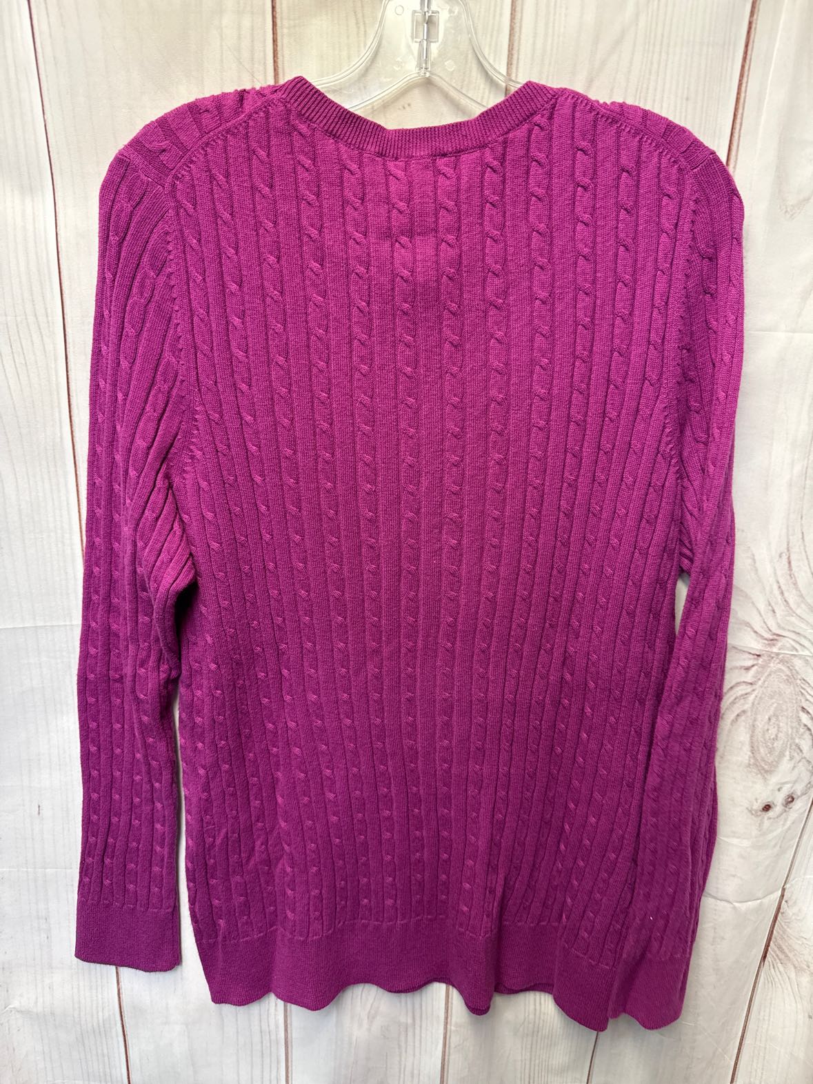 Talbots Women's Size 2X Purple Sweater