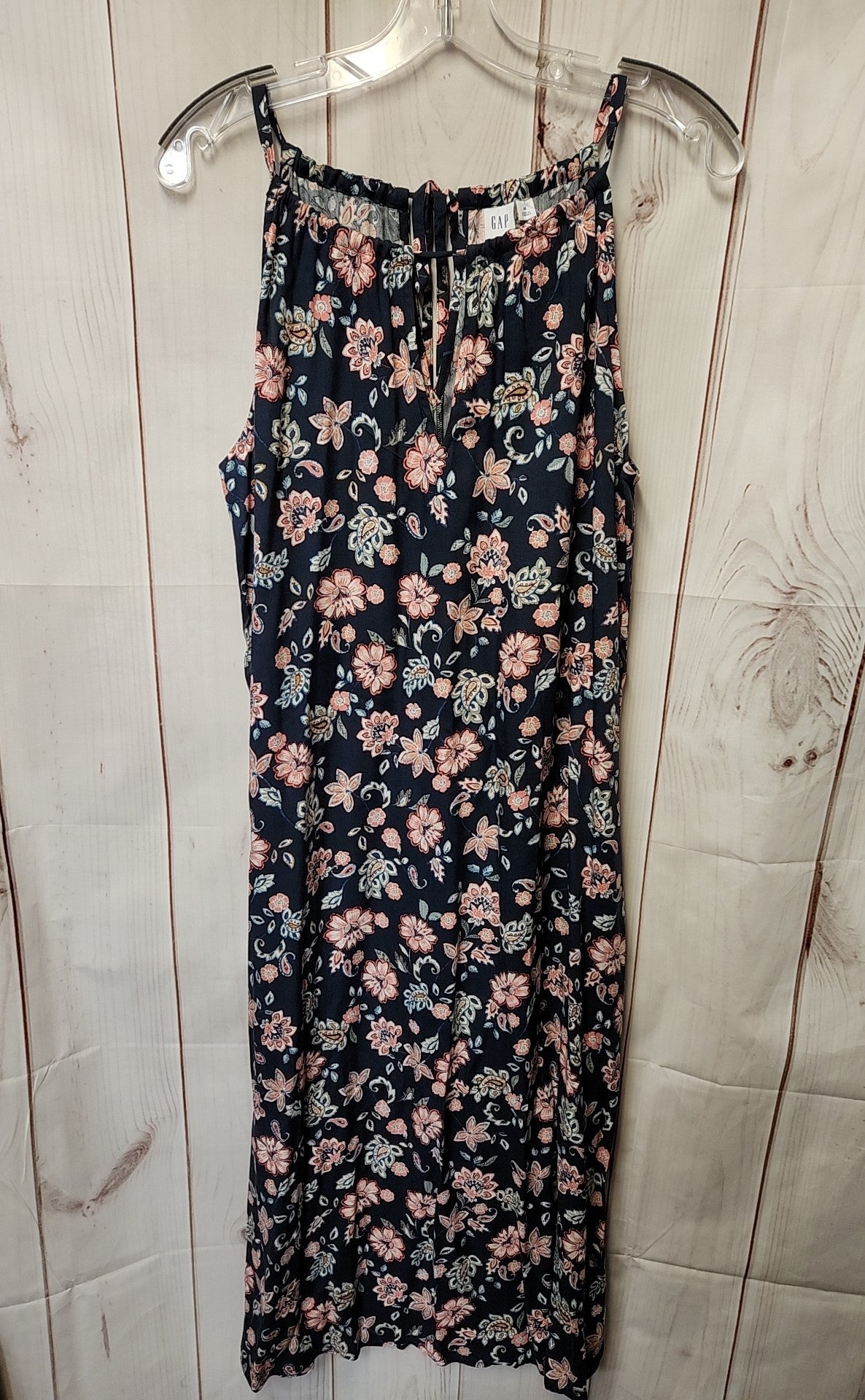 Gap Women's Size M Blue Floral Dress