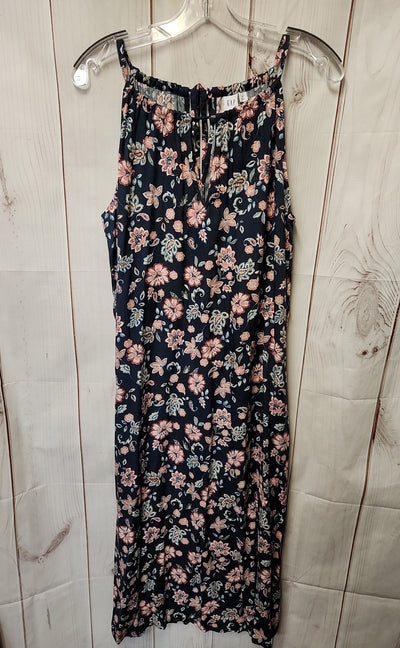 Gap Women's Size M Blue Floral Dress