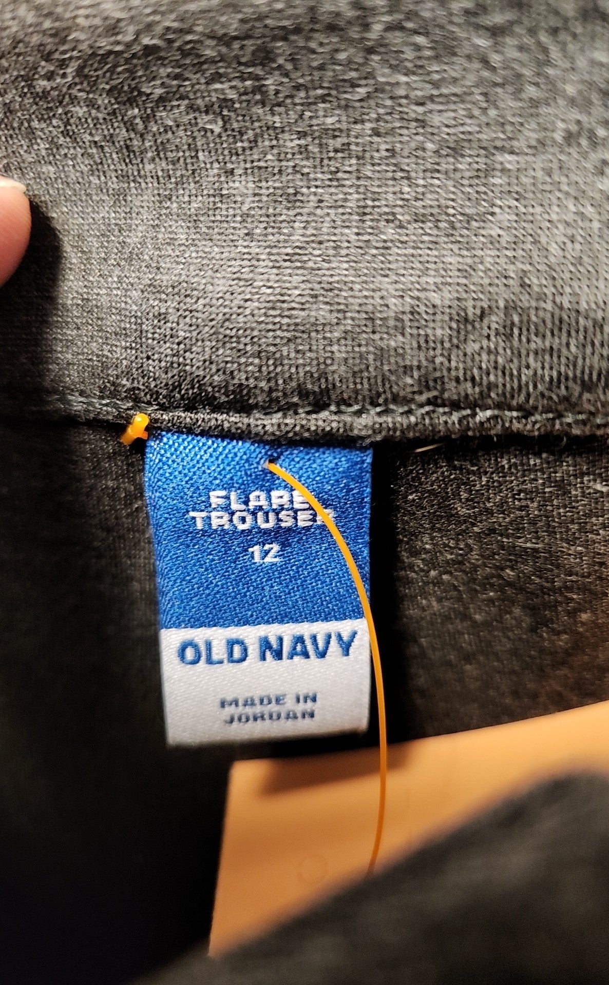 Old Navy Women's Size 12 Gray Pants Flare Trouser