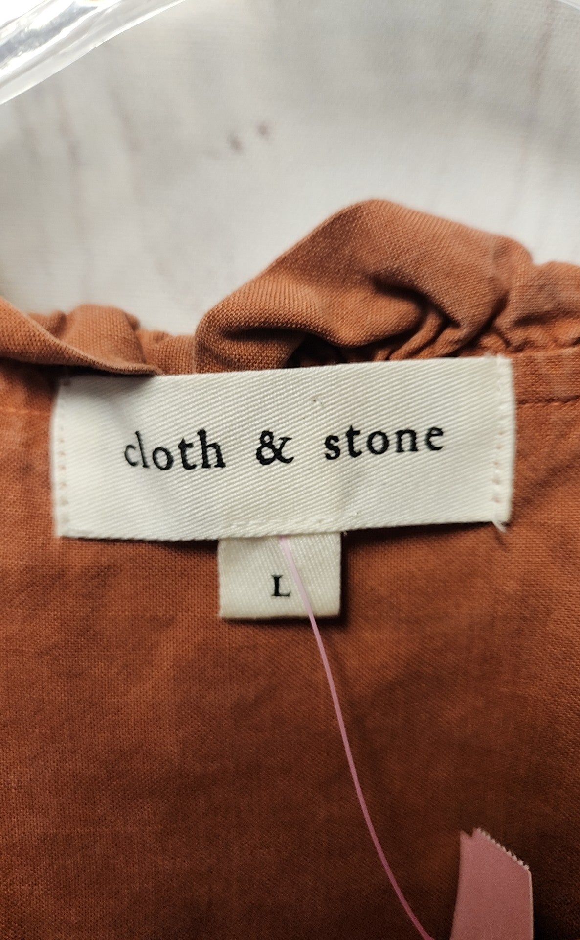 Cloth & Stone Women's Size L Brown Sleeveless Top