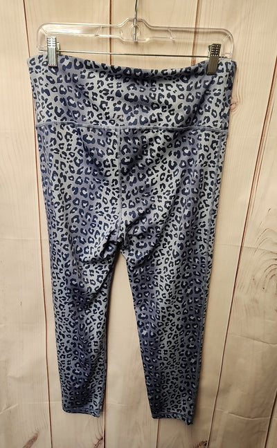 Gap Women's Size L Blue Animal Print Leggings