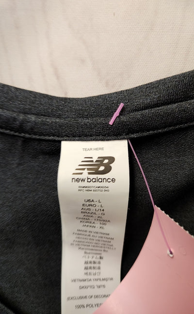 NWT New Balance Women's Size L Black Sleeveless Top