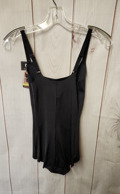 NWT Maidenform Women's Size S Black Bodysuit
