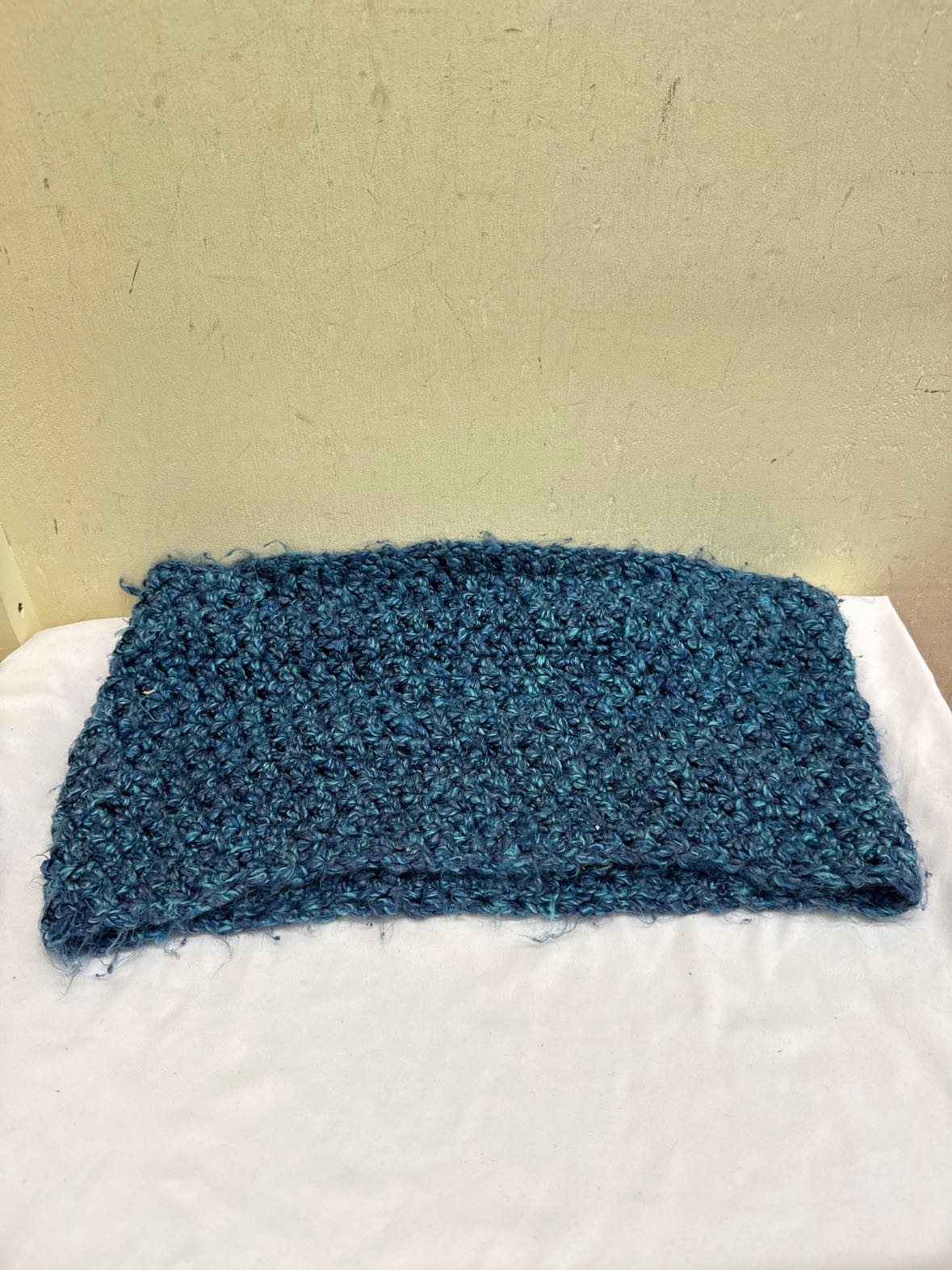 Blue Infinity Scarf