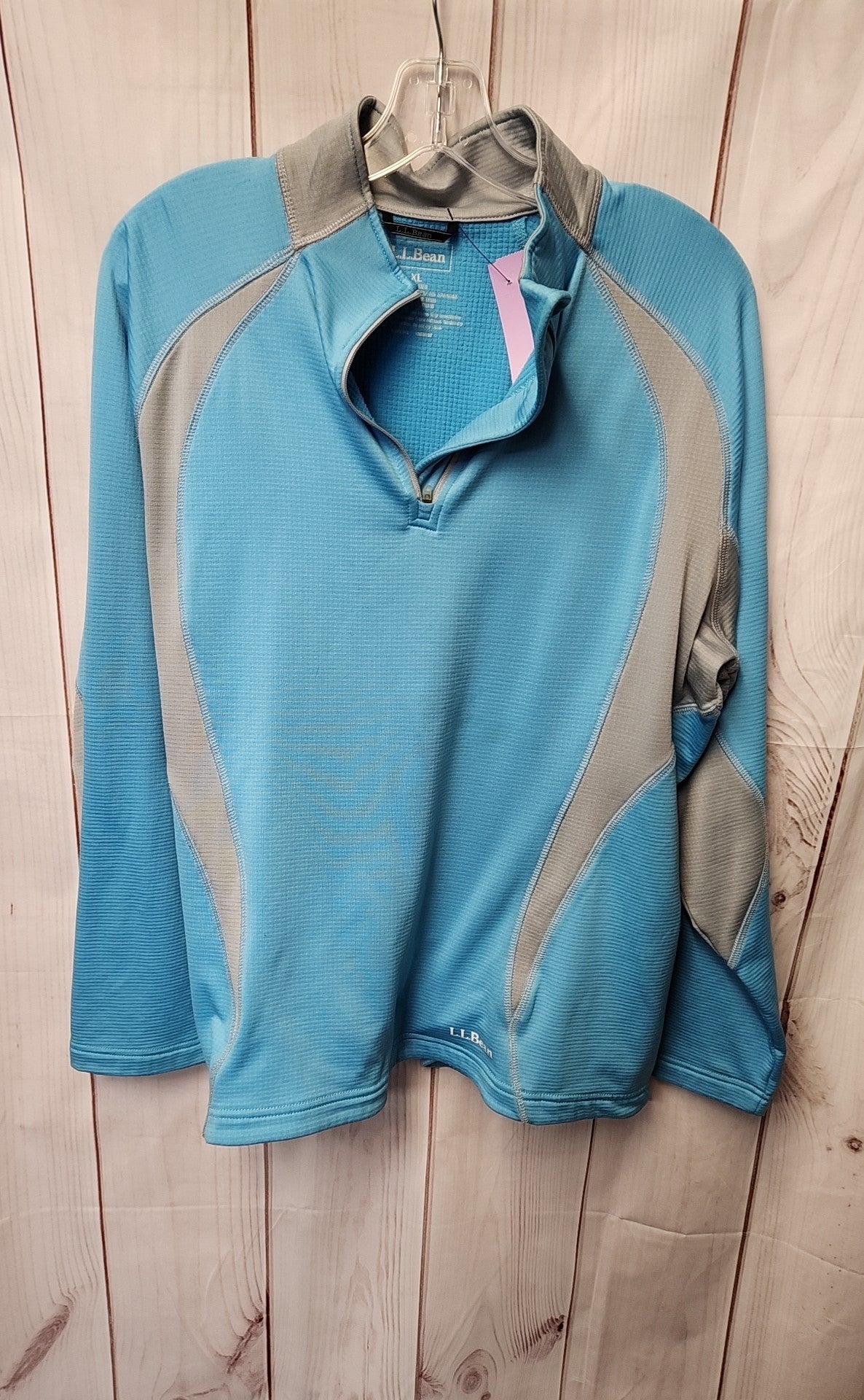 LL Bean Men's Size XL Light Blue Sweatshirt