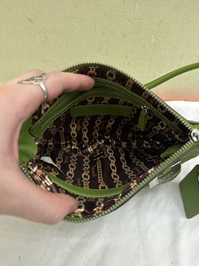 Tignanello Green Leather Purse Bag