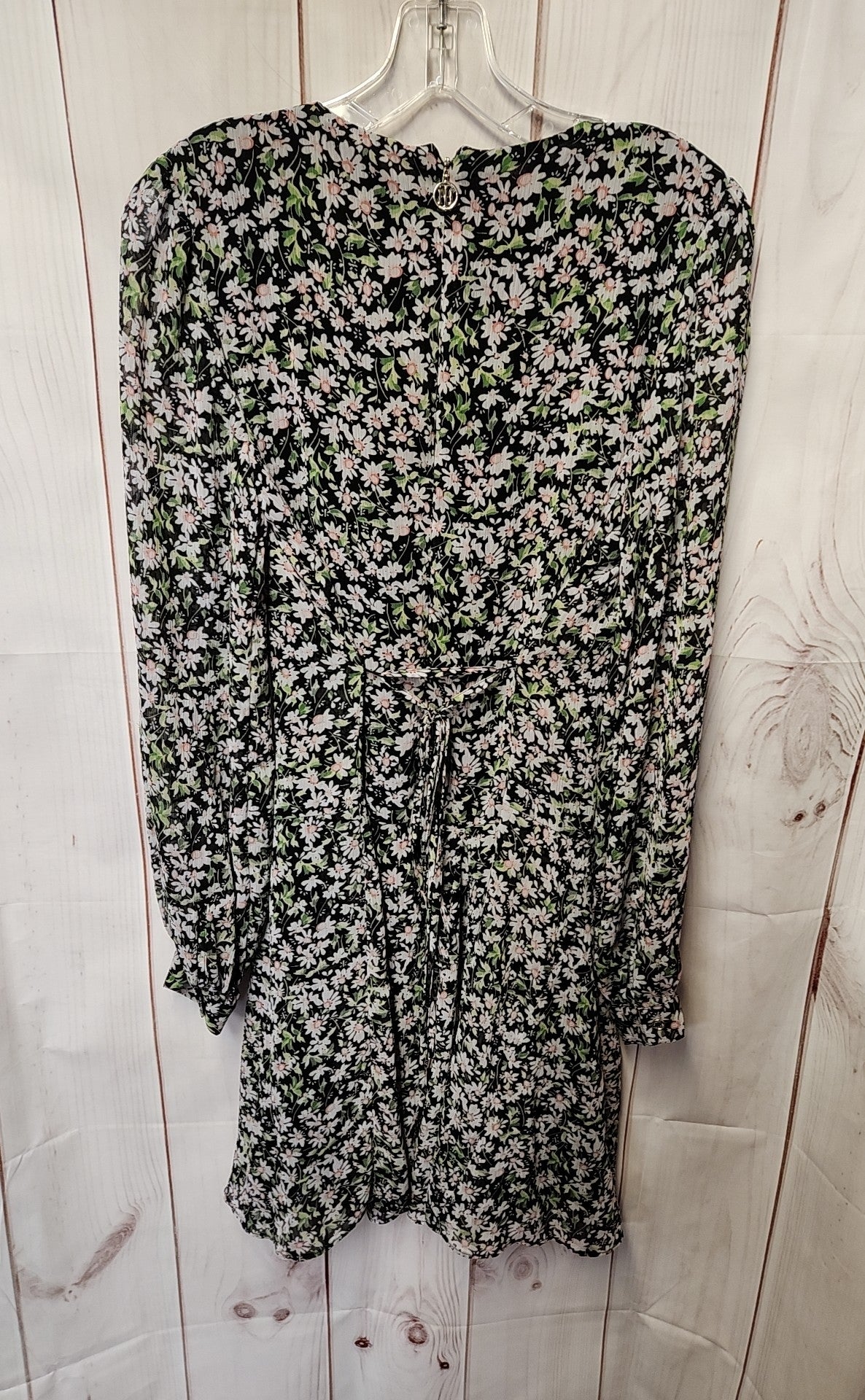 Tommy Hilfiger Women's Size 8 Black Floral Dress