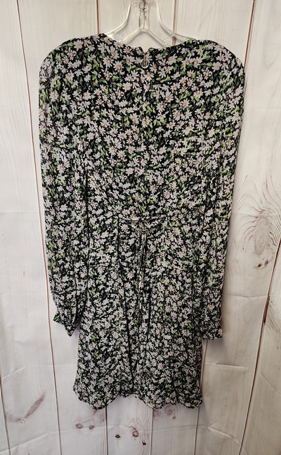 Tommy Hilfiger Women's Size 8 Black Floral Dress