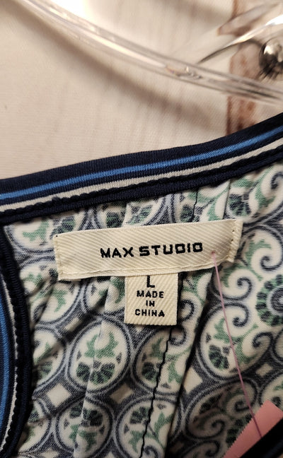 Max Studio Women's Size L Blue Dress