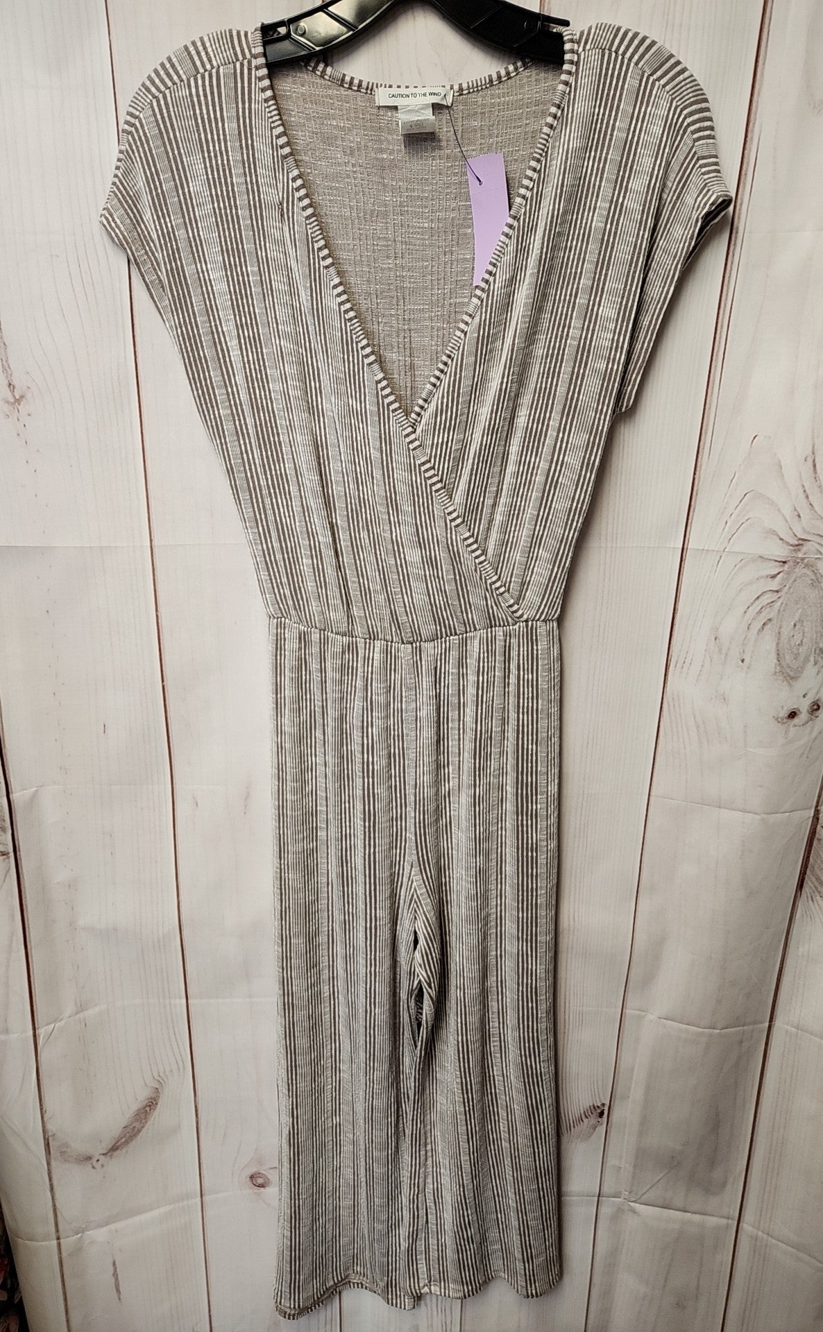Caution to the Wind Women's Size M Brown Jumpsuit