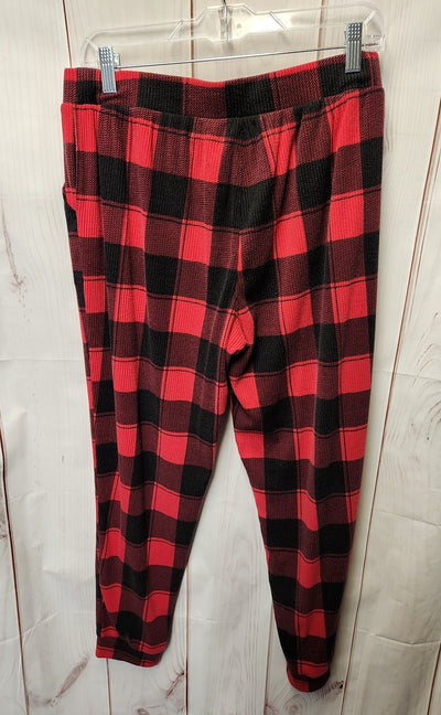 Sonoma Women's Size L Red & Black PJ Bottoms
