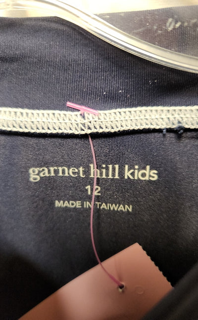 Garnet Hill Boy's Size 12 Navy Shirt