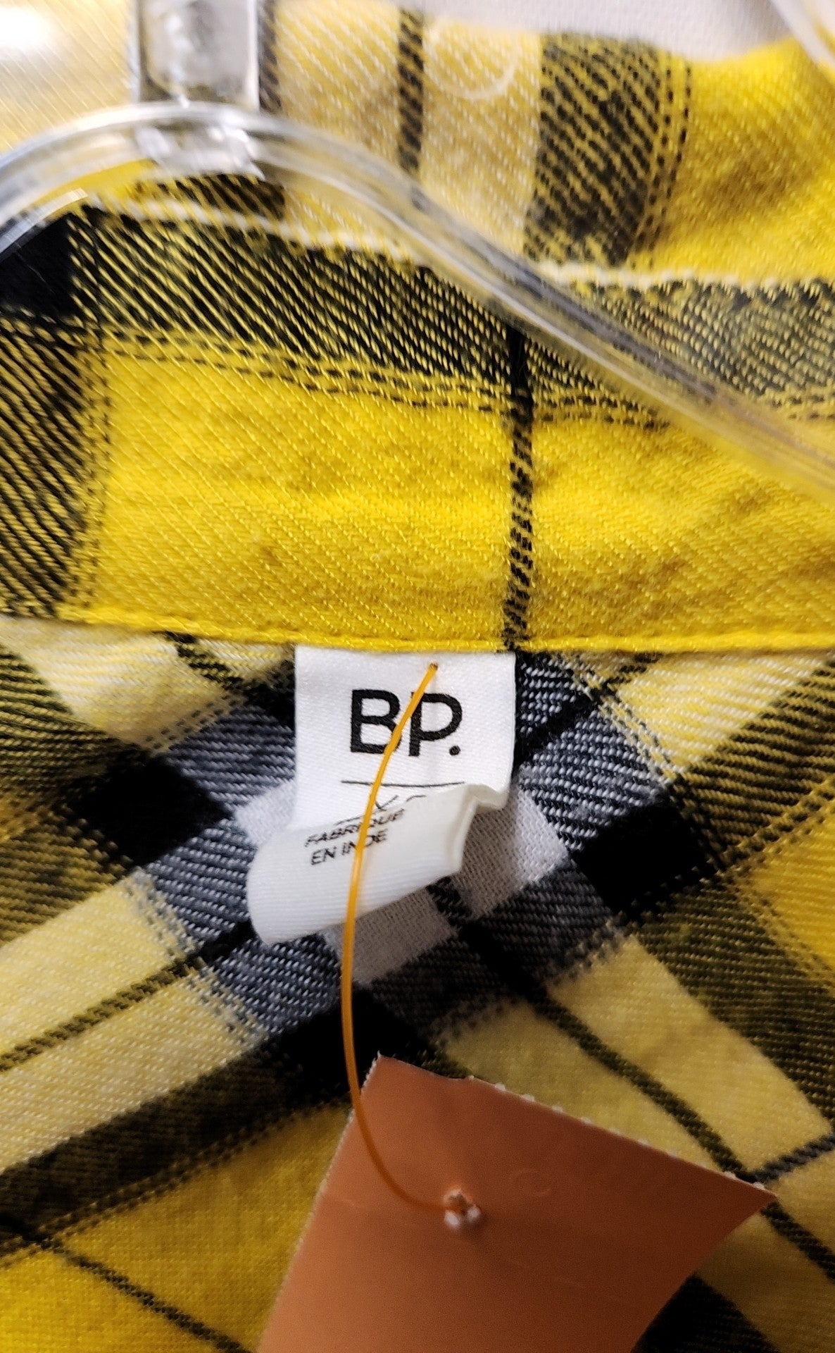 BP Women's Size XS Yellow Long Sleeve Top