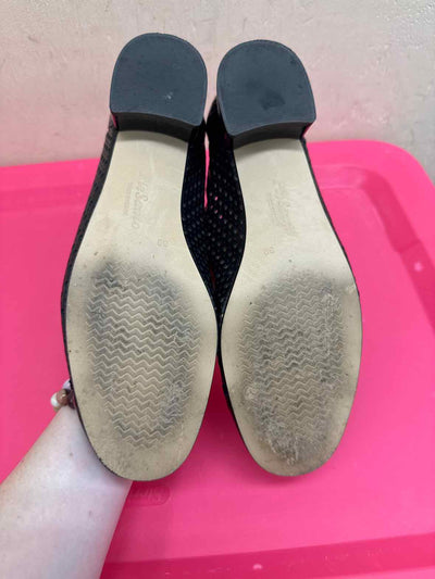 PieSanto Women's Size 39 = 8-1/2 Black Flats