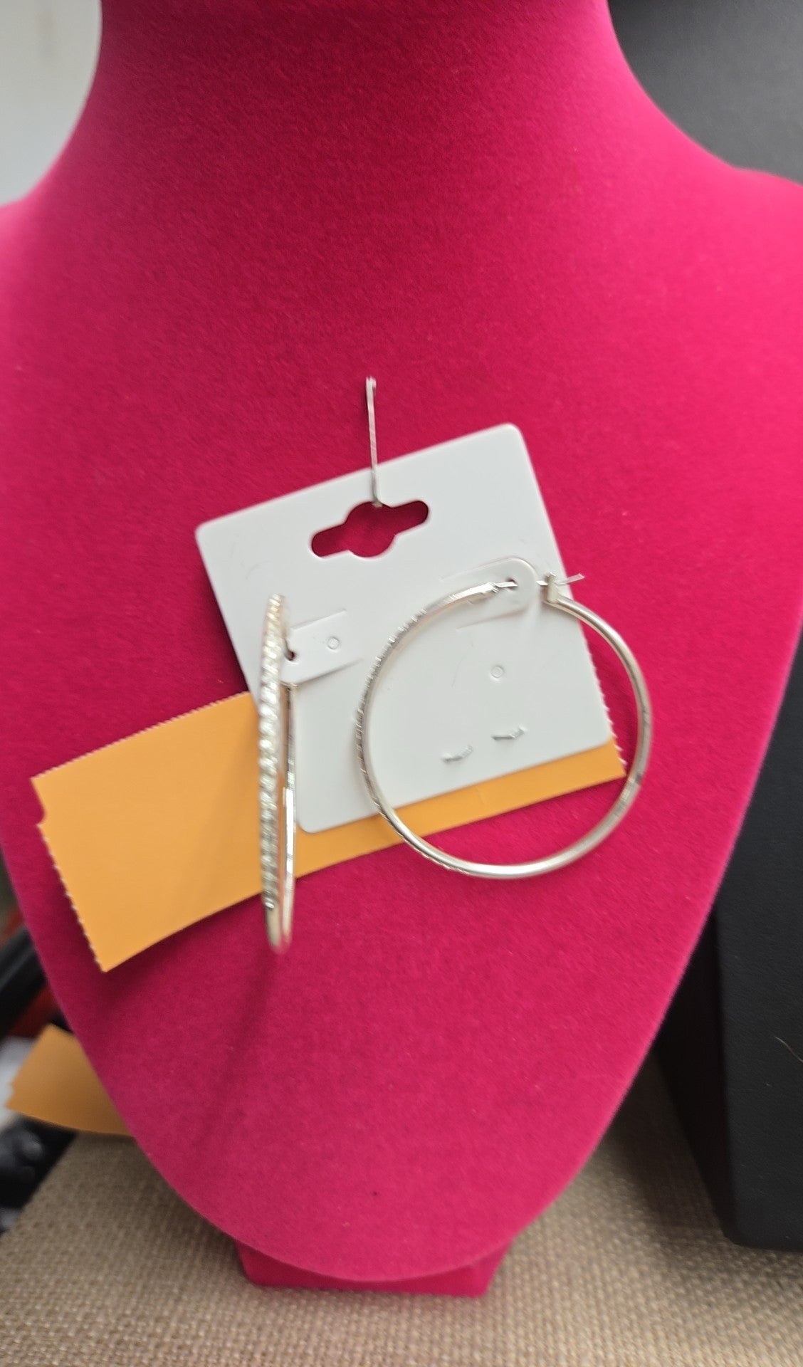 Silver Hoop Earrings