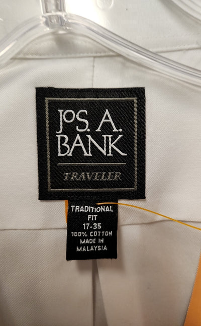 Jos A Bank Men's Size XL White Shirt