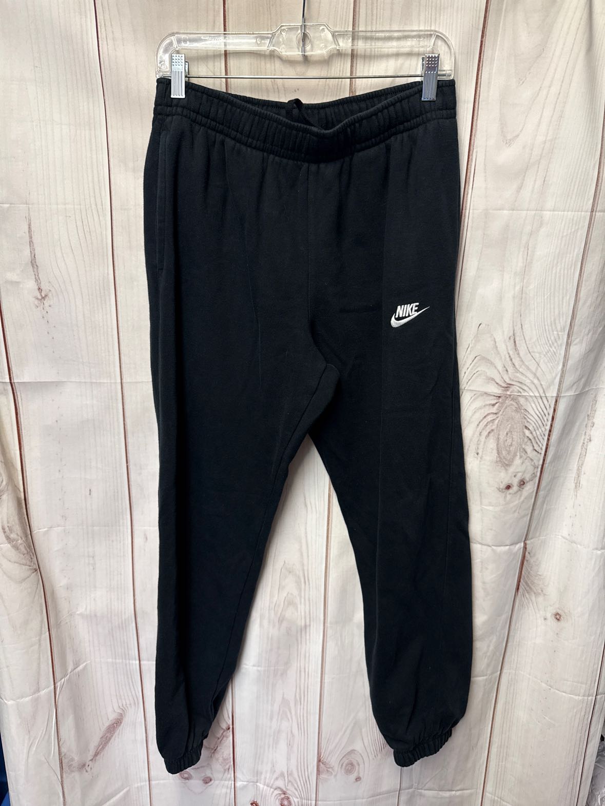 NEW Nike Men's Size M Black Sweatpants Club Fleece Chenille Jogger FN3094 Futura