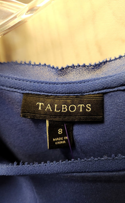 Talbots Women's Size 8 Blue Dress