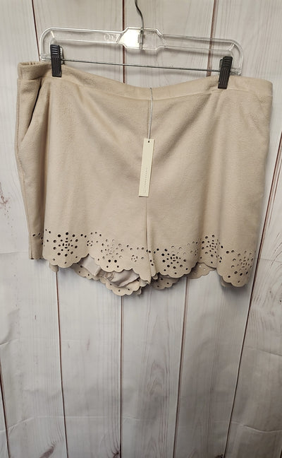 NWT Lauren Conrad Women's Size XL Beige Shorts