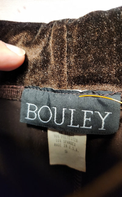 Bouley Women's Size S Black Velour Pants