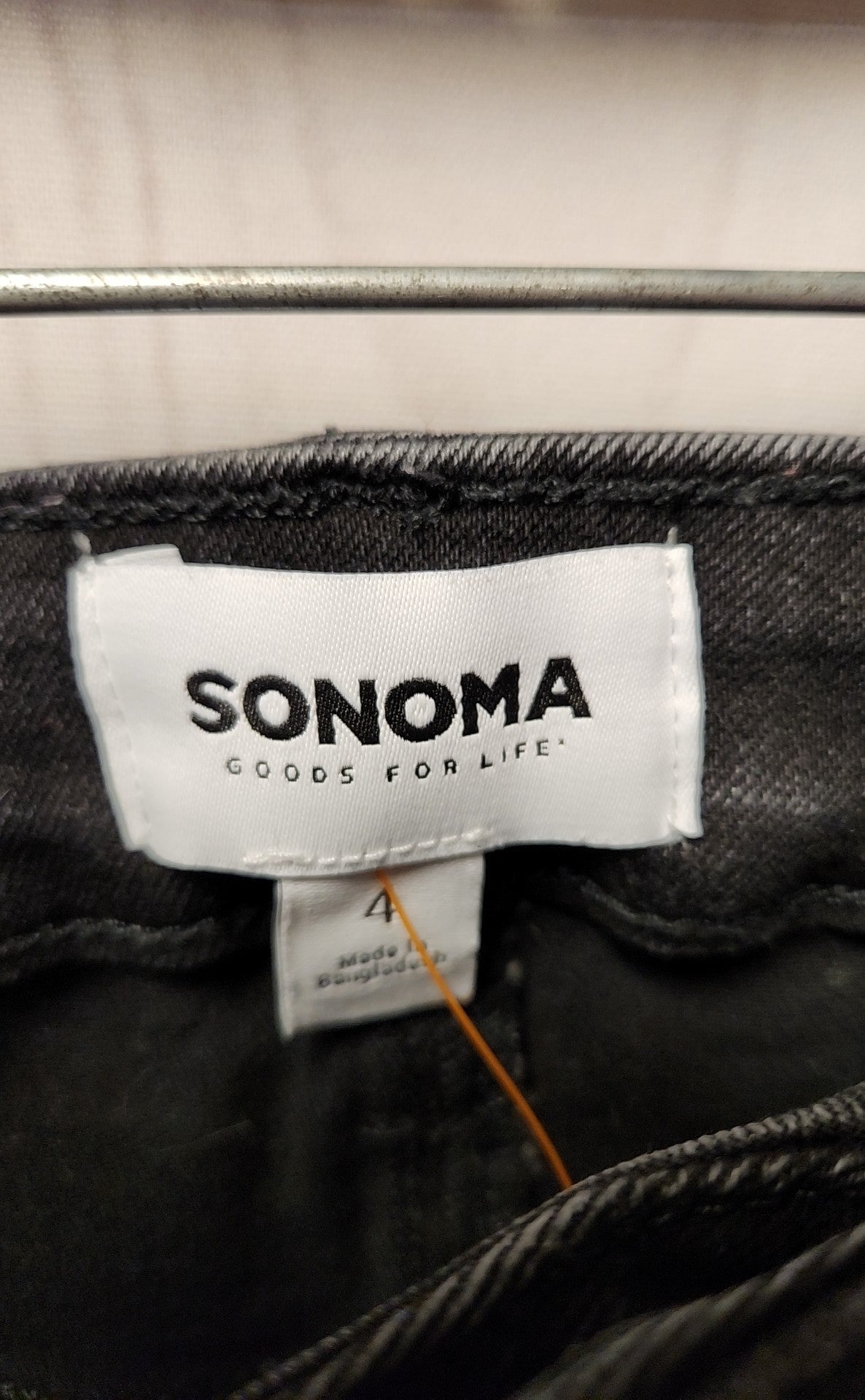 Sonoma Women's Size 27 (3-4) Black Jeans