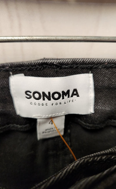 Sonoma Women's Size 27 (3-4) Black Jeans