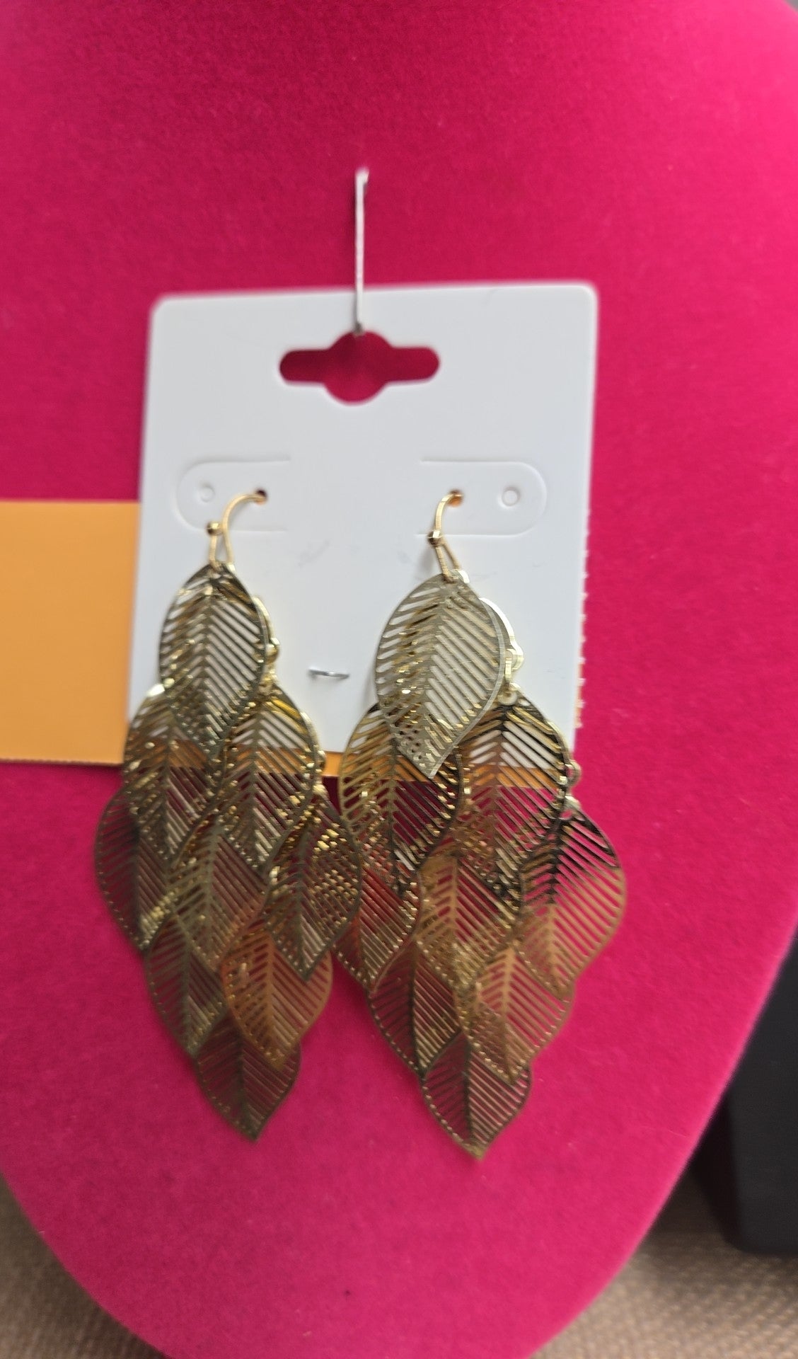 Gold Leaf Earrings