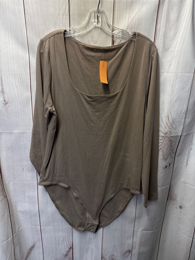 Old Navy Women's Size 2X Brown Bodysuit