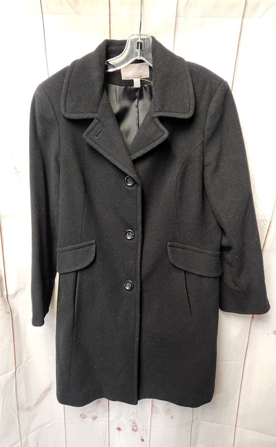Croft & Barrow Women's Size L Black Coat