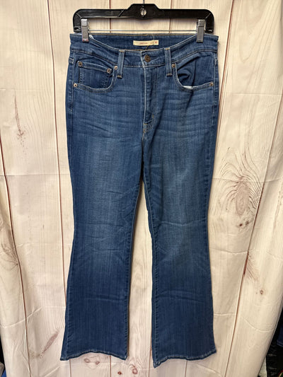 Levis Women's Size 30 (9-10) Blue Jeans 726 Flare