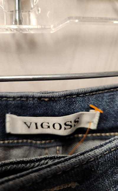 Vigoss Women's Size 34 (18/1X) Blue Jeans Marley Straight