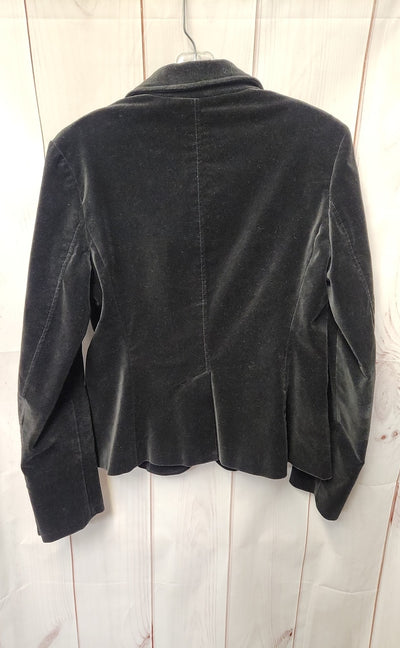 Gap Women's Size 6 Black Velour Blazer