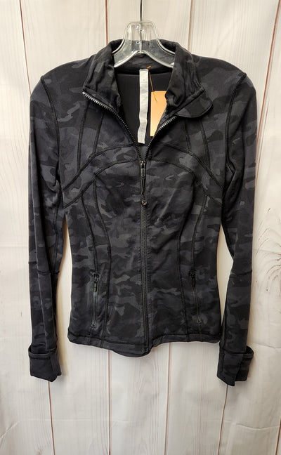 Lululemon Women's Size 4 Black Camo Active Jacket