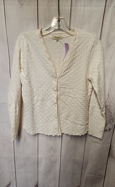 Madewell Women's Size S White Cardigan
