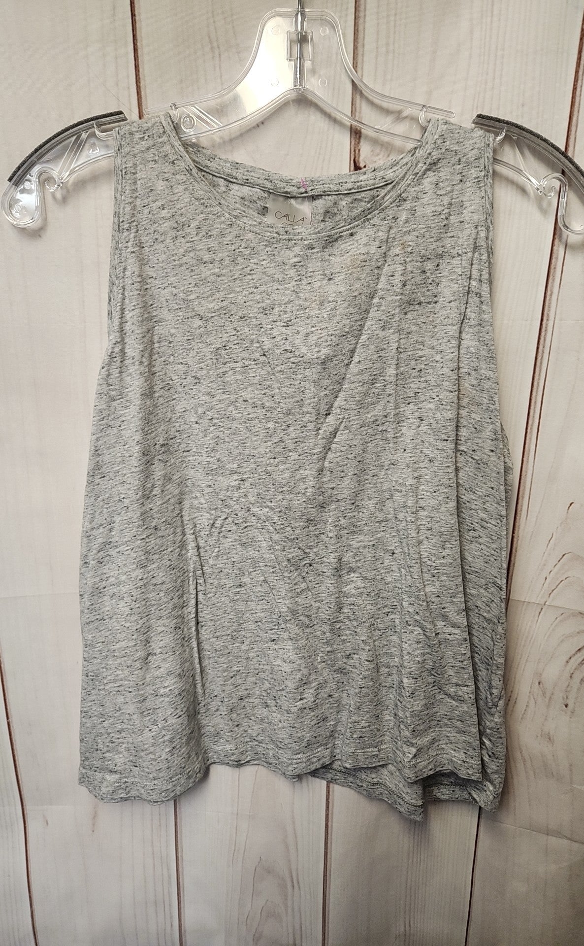 Calia Women's Size XL Gray Sleeveless Top