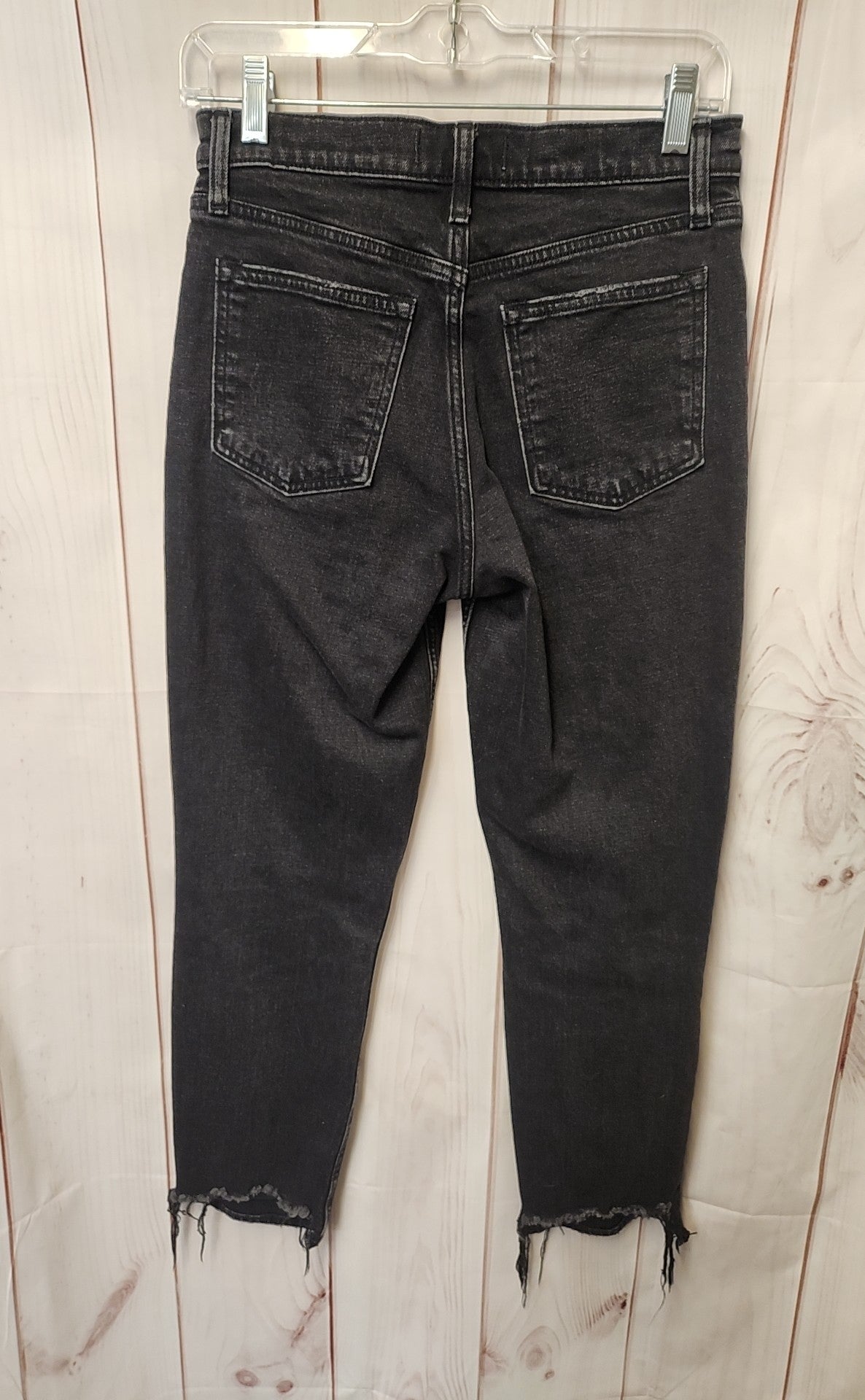 Abercrombie & Fitch Women's Size 25 (0) Black Jeans The Mom High Rise
