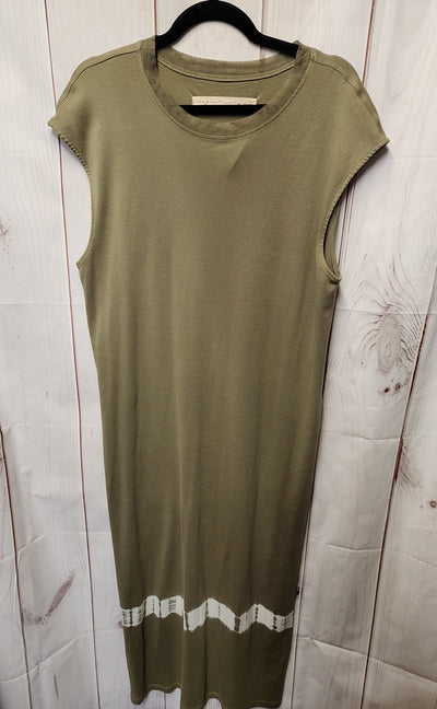 Raquel Allegra Women's Size 3 = L Olive Green Dress