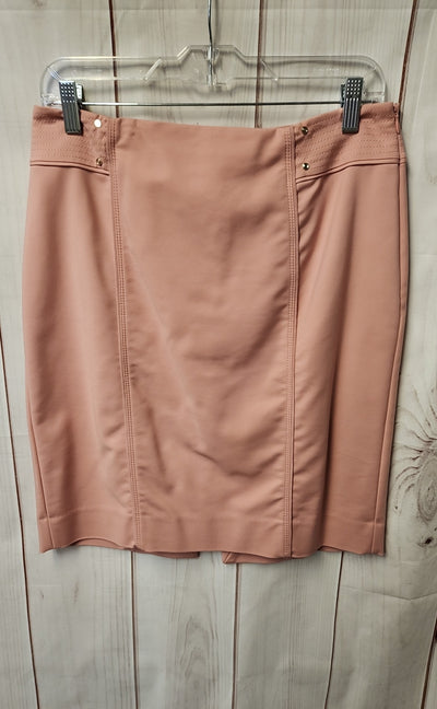 White House Black Market Women's Size 8 Pink Skirt