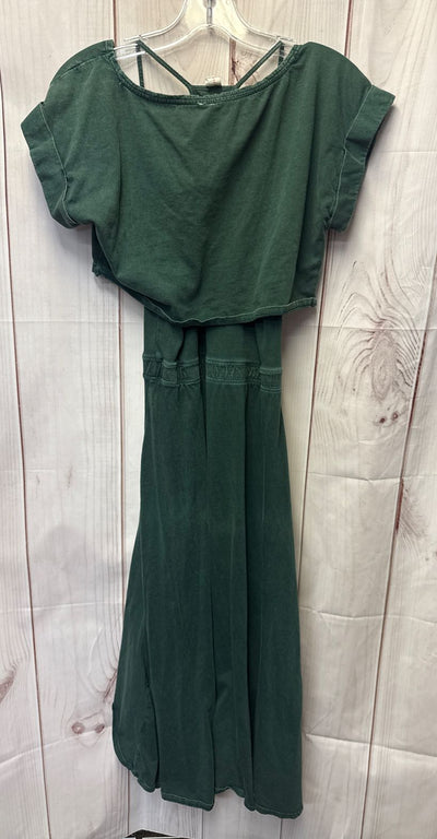 Daily Practice Anthropologie Women's Size XS/S Green Dress Set - Top XS/ Dress S