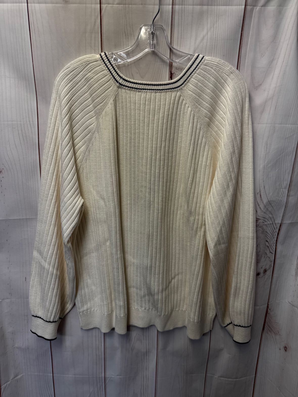 Talbots Women's Size 2X White Cardigan