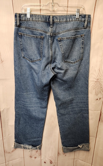 Loft Women's Size 29 (7-8) Blue Jeans The Slouchy Boyfriend