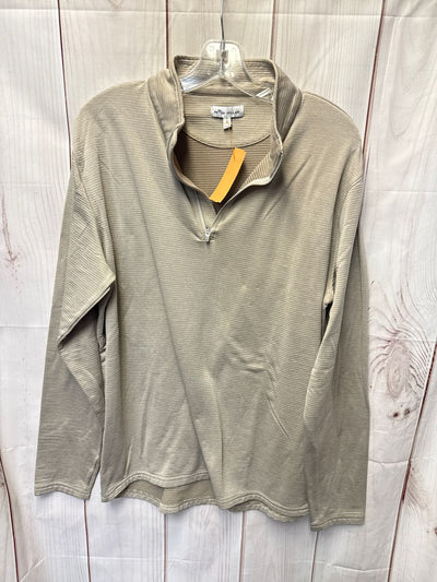 Peter MIllar Men's Size L Beige Shirt