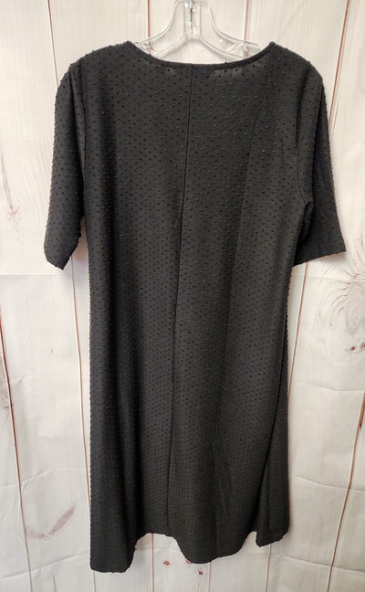 Nina Leonard Women's Size M Black Dress