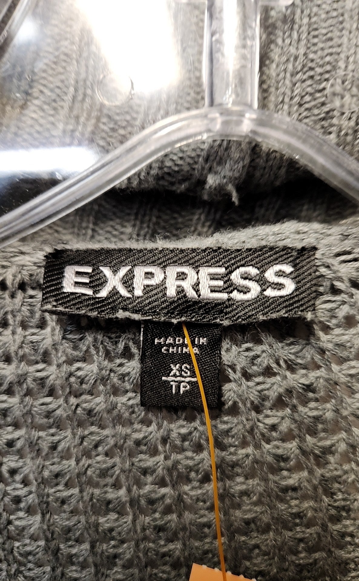 Express Women's Size XS Gray Cardigan
