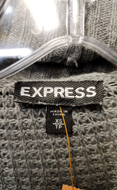 Express Women's Size XS Gray Cardigan