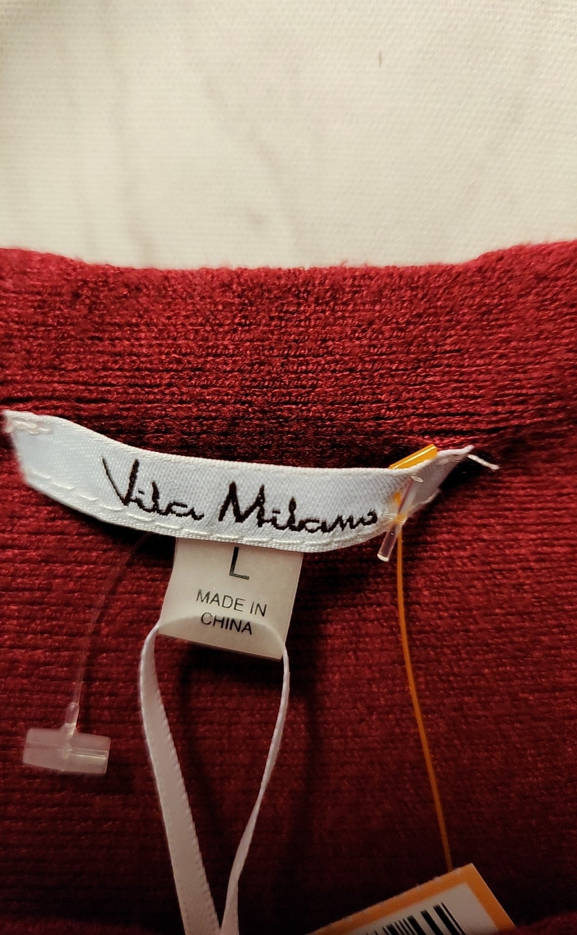 NWT Vila Milano Women's Size L Red Sweater