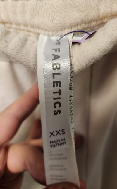 Fabletics Women's Size XXS Beige Sweatpants