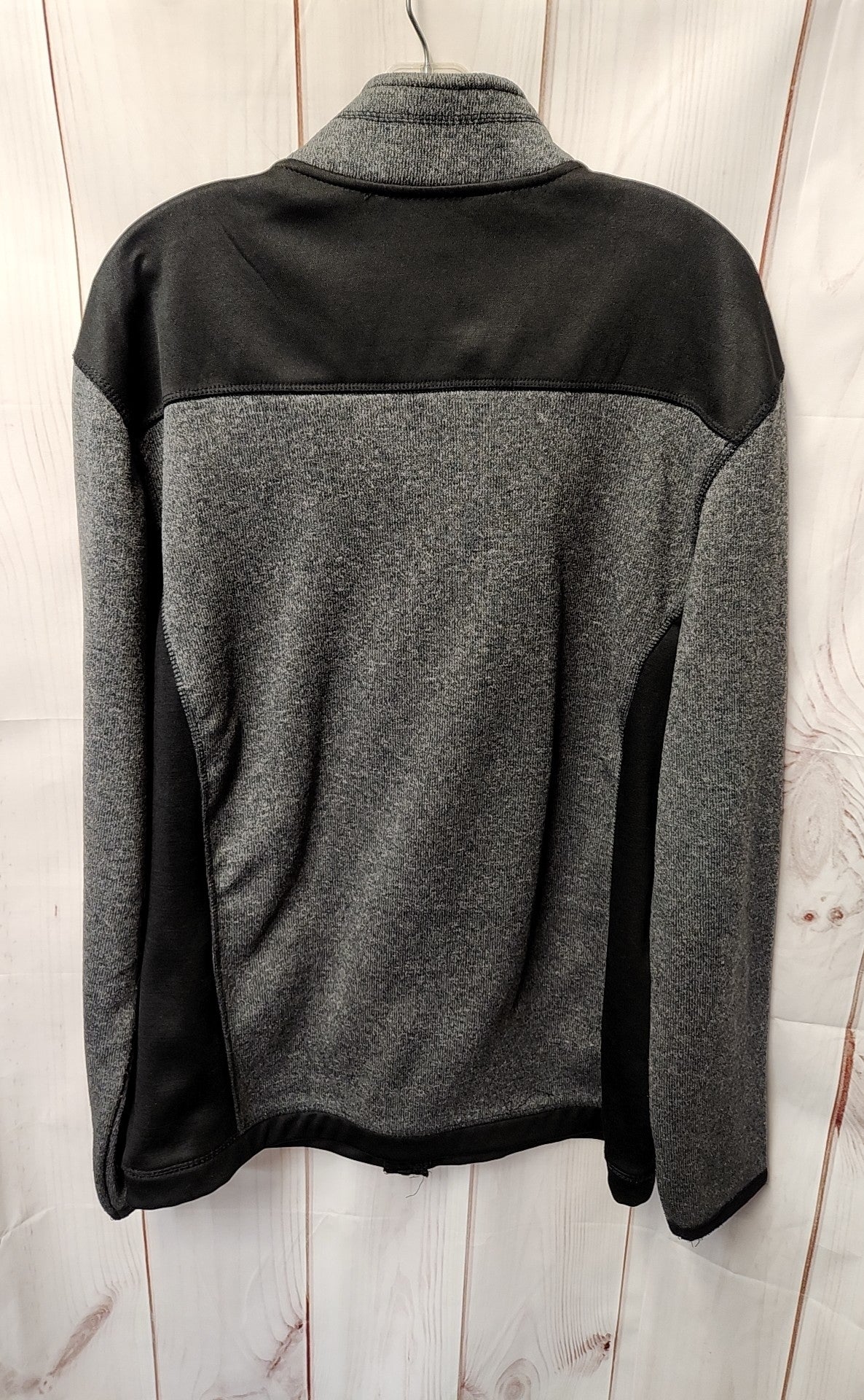 Beverly Hills Polo Club Men's Size L Gray Full Zip Sweatshirt